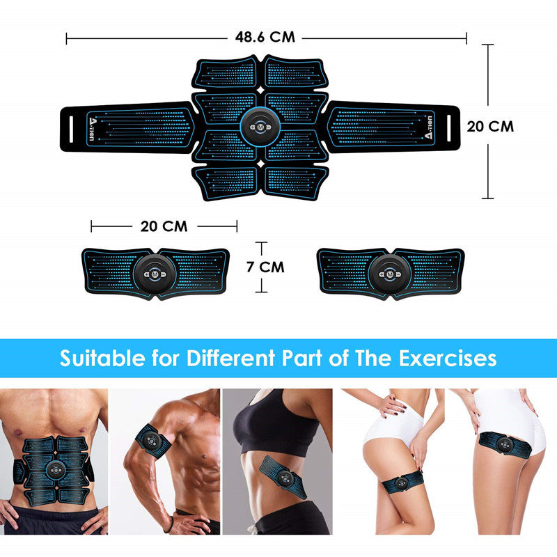 Rechargeable Fitness Belt Abdominal Patch - Mysticaltrend
