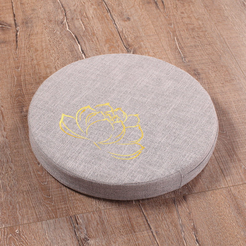 Embroidered Lotus Meditation Futon - Mysticaltrend