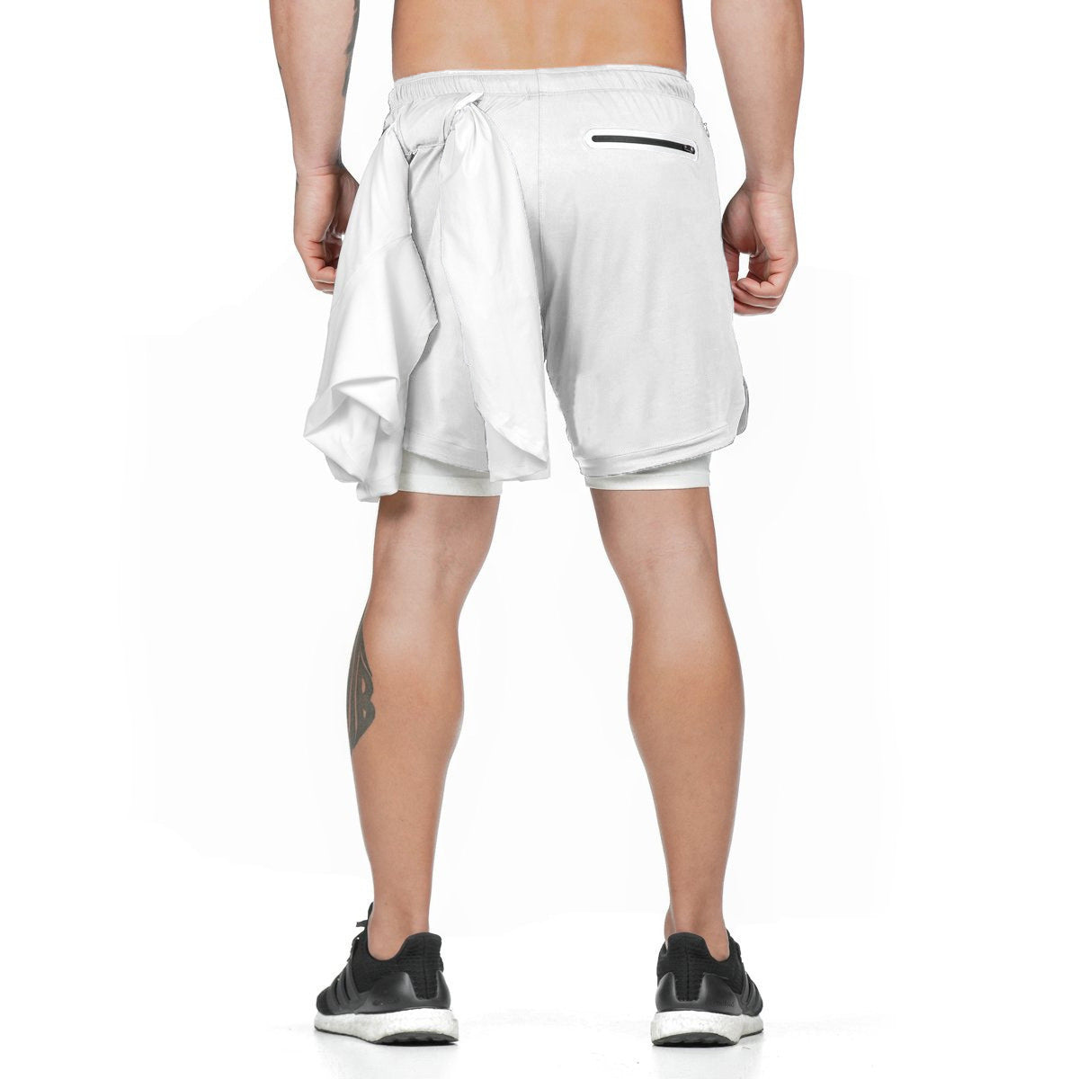 2-In-1 Double-deck Workout Shorts - Mysticaltrend