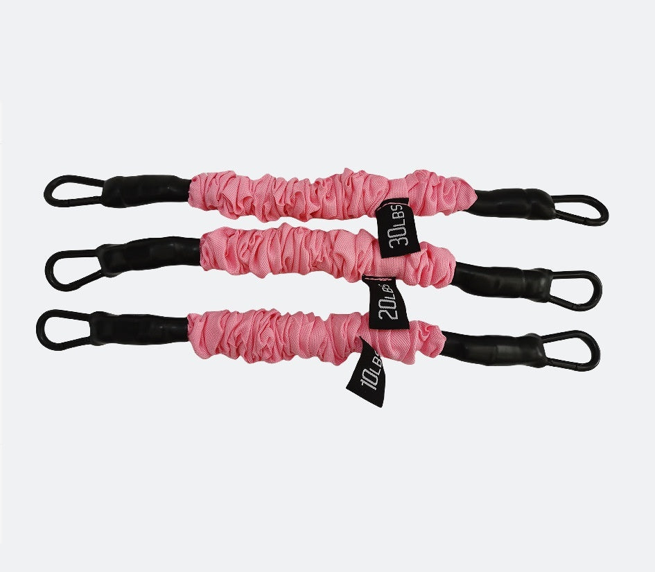 Ankle Strap Resistance Bands for Hip & Leg Strength – Elastic Fitness Pull Rope for Home, Yoga, Pilates, CrossFit & Gym Workouts