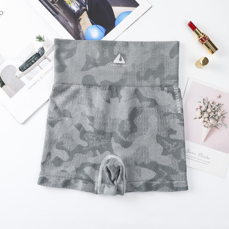 Print Gym Yoga Shorts - Mysticaltrend