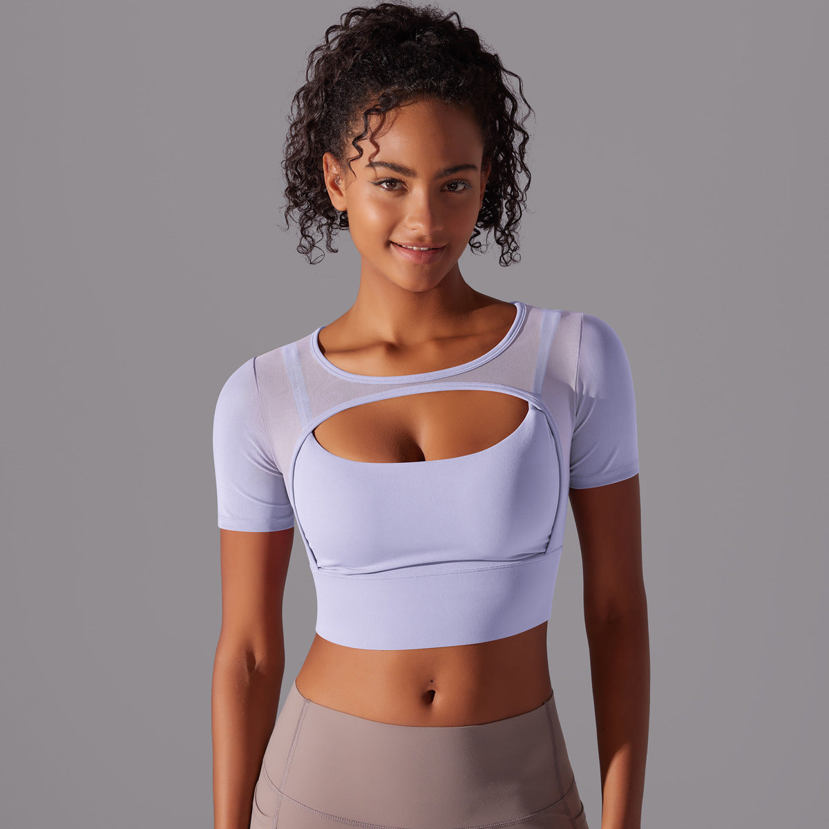 Double Layer Yoga Top - Mysticaltrend
