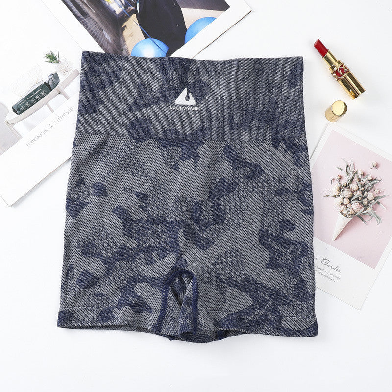 Print Gym Yoga Shorts - Mysticaltrend
