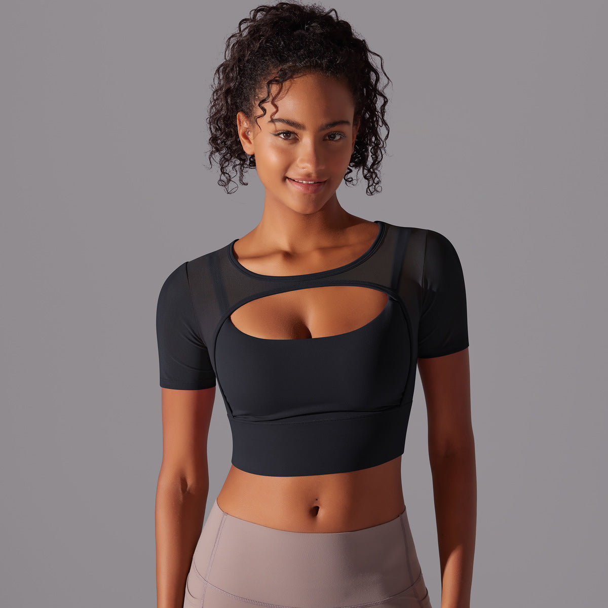 Double Layer Yoga Top - Mysticaltrend