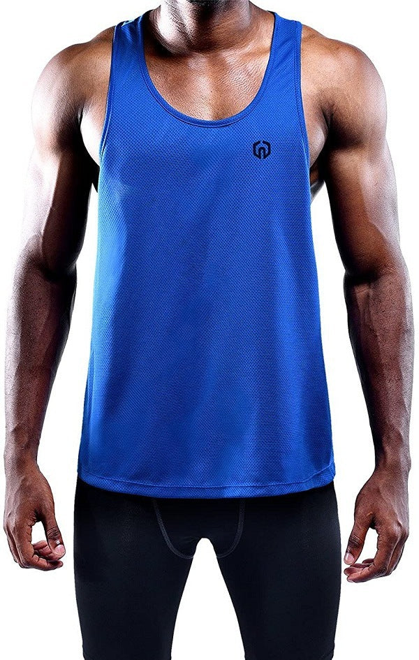 Summer Men's Trendy Basketball Vest – Casual Loose Sleeveless Training Top for Exercise & Street Style