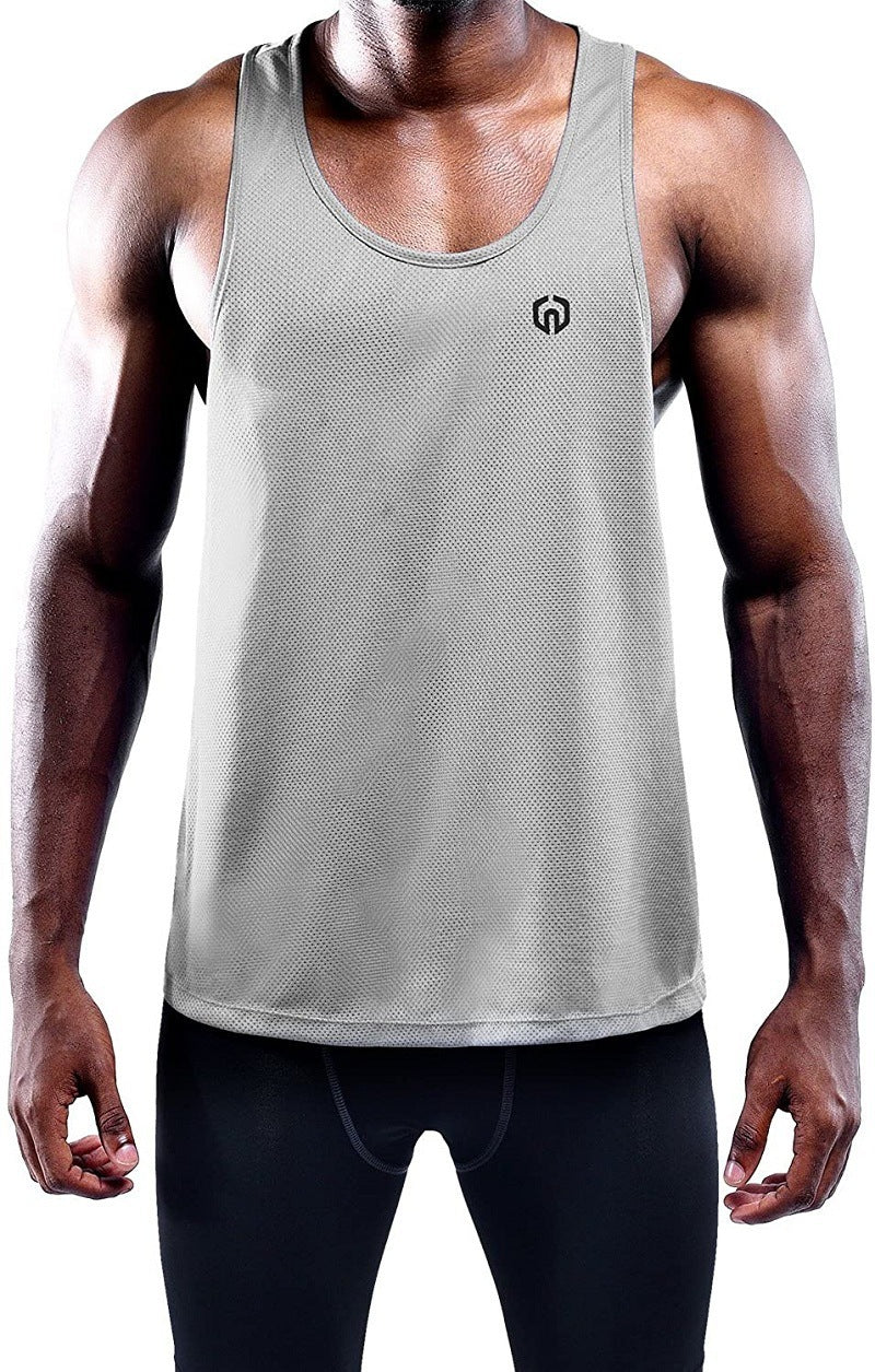 Summer Men's Trendy Basketball Vest – Casual Loose Sleeveless Training Top for Exercise & Street Style