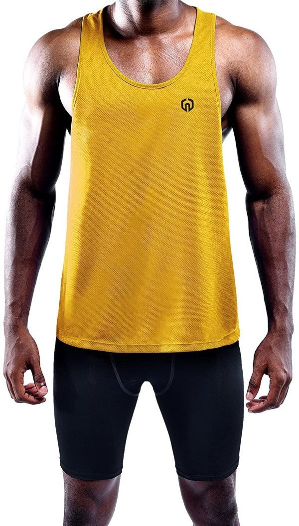 Summer Men's Trendy Basketball Vest – Casual Loose Sleeveless Training Top for Exercise & Street Style