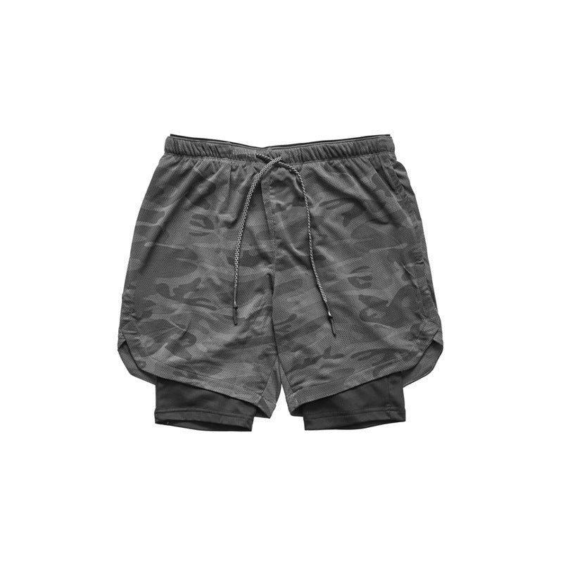 2-In-1 Double-deck Workout Shorts