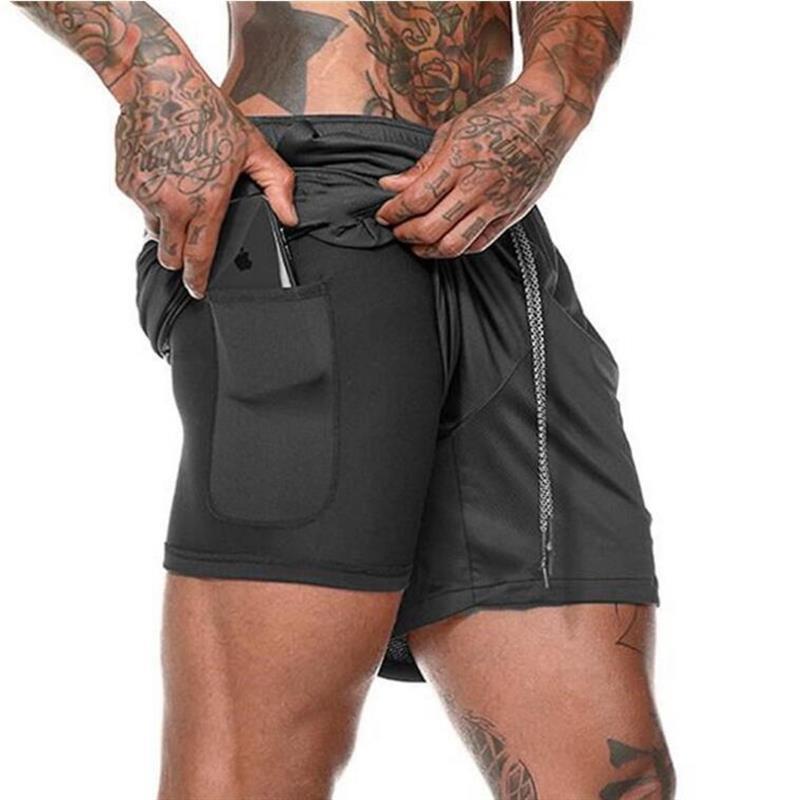 2-In-1 Double-deck Workout Shorts