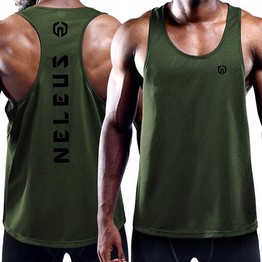 Summer Men's Trendy Basketball Vest – Casual Loose Sleeveless Training Top for Exercise & Street Style