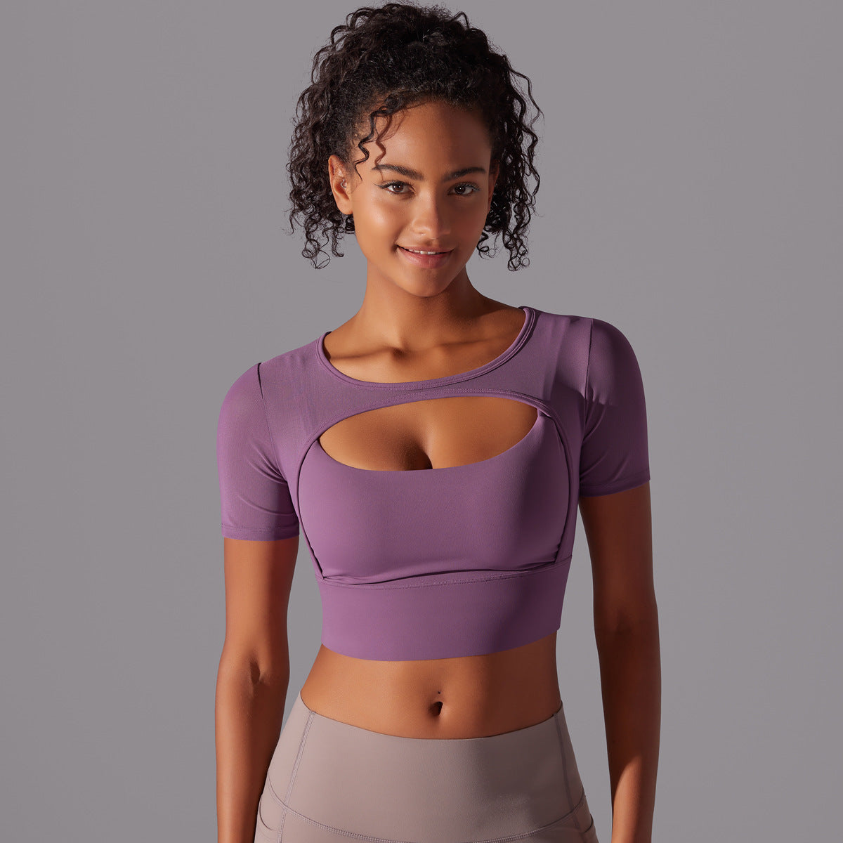 Double Layer Yoga Top