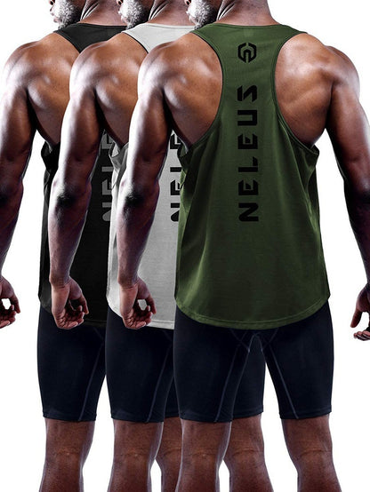 Summer Men's Trendy Basketball Vest – Casual Loose Sleeveless Training Top for Exercise & Street Style